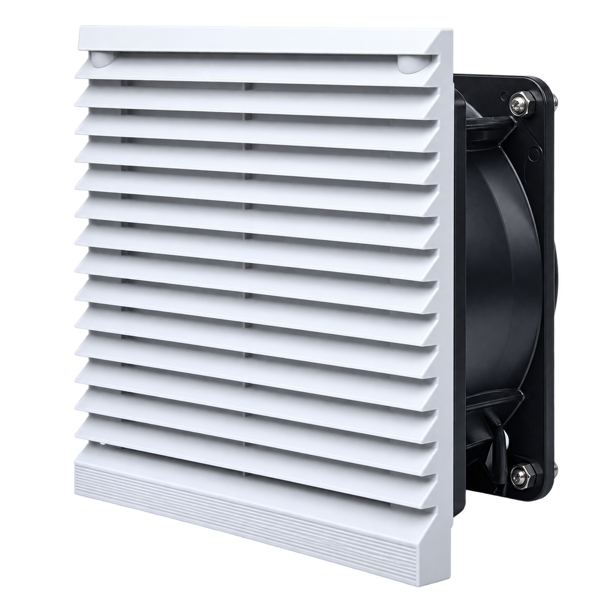 Ventilador para gabinete eléctrico, fotografía ilustrativa